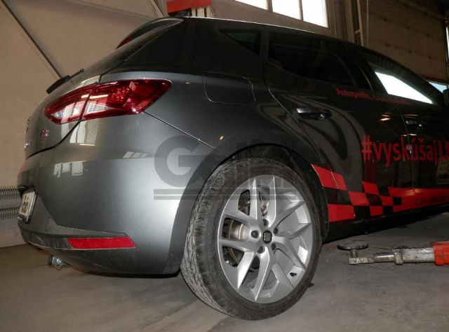 Фаркоп швидкознімний Seat Leon FR 2013-2017 (хетчбек) #5