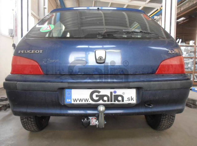 Фаркоп знімний Peugeot 106 1996-2003 (хетчбек) #4