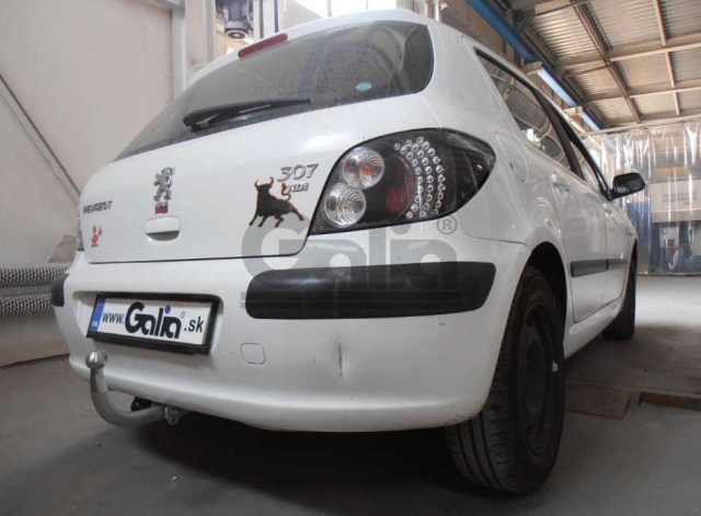 Фаркоп знімний Peugeot 307 2001-2008 (хетчбек) #1