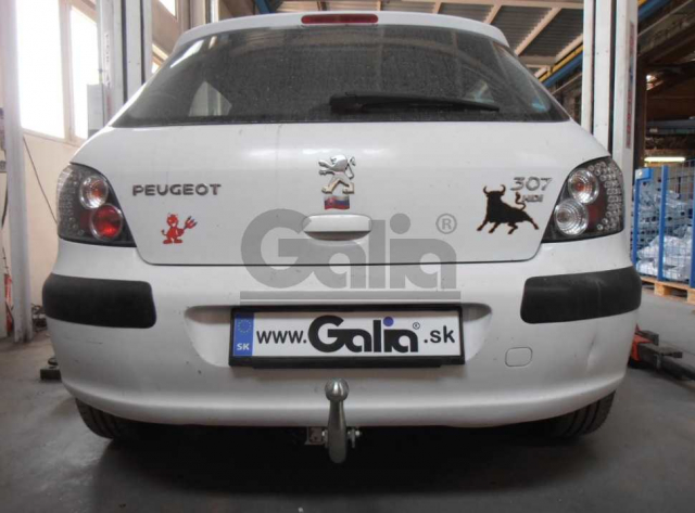 Фаркоп знімний Peugeot 307 2001-2008 (хетчбек) #3