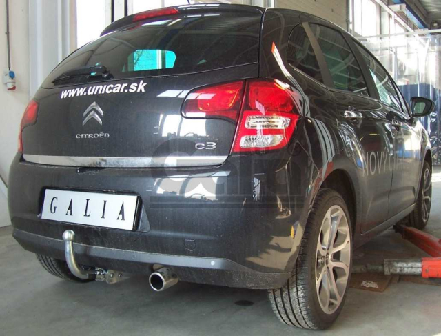 Фаркоп швидкознімний Citroen C3 2009-2016 #1