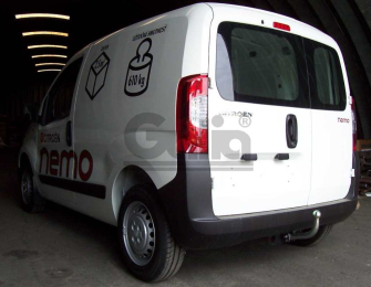 Фаркоп швидкознімний Citroen Nemo 2008-