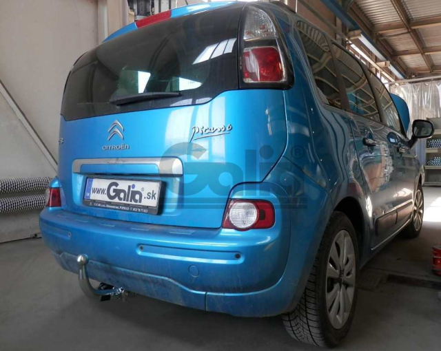 Фаркоп швидкознімний Citroen C3 Picasso 2009-2017 #7