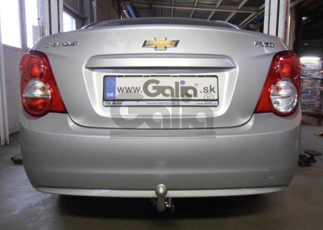 Фаркоп швидкознімний Chevrolet Aveo 2011- (седан) #3