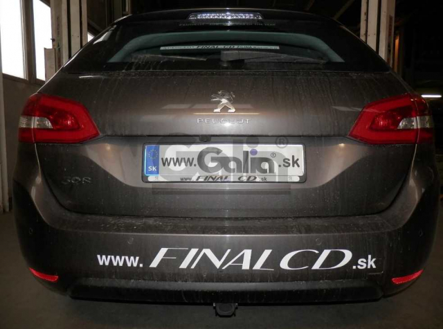 Фаркоп швидкознімний Peugeot 308 2013-2021 (універсал, хетчбек) окрім GT #4