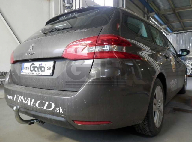Фаркоп швидкознімний Peugeot 308 2013-2021 (універсал, хетчбек) окрім GT #1