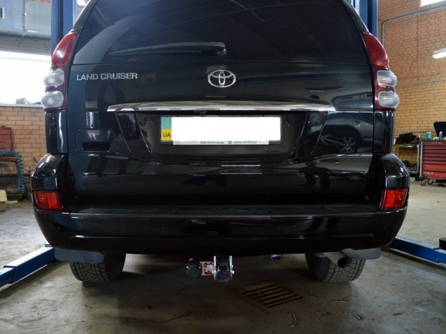 Фаркоп швидкознімний Toyota Land Cruiser Prado 120 2002-2009 #8