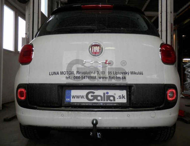 Фаркоп швидкознімний Fiat 500L 2012- #4