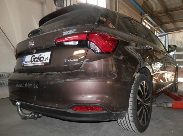 Фаркоп швидкознімний Fiat Tipo 2015- (хетчбек) #3
