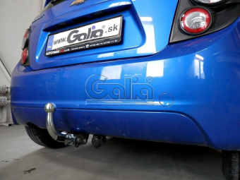 Фаркоп швидкознімний Chevrolet Aveo 2012- (хетчбек)