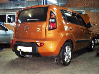 Фаркоп швидкознімний Kia Soul 2008-2013