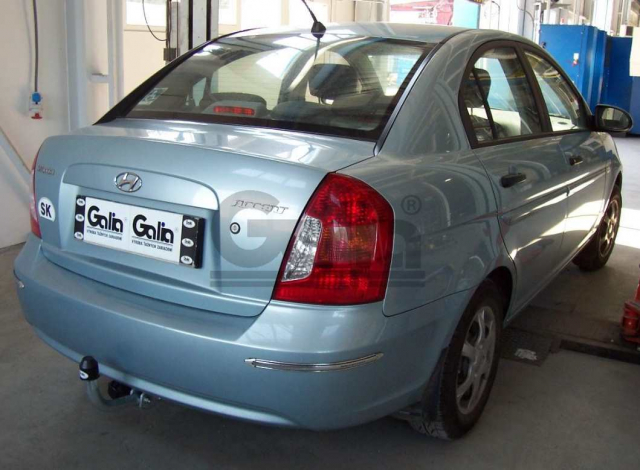 Фаркоп знімний Hyundai Accent 2006-2010 #2