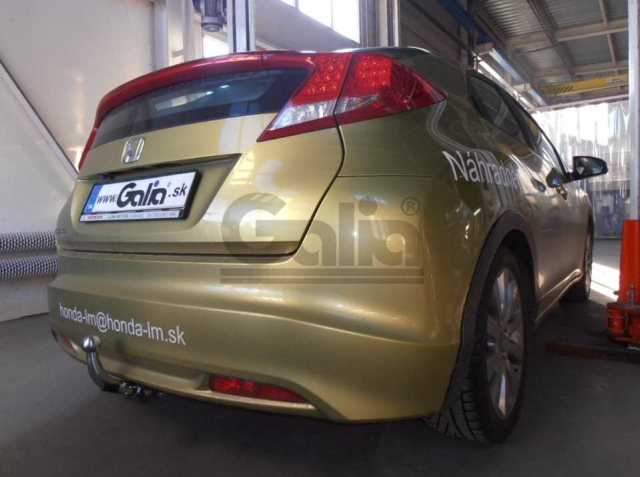 Фаркоп швидкознімний Honda Civic 2011-2017 (хетчбек 5 дв.) #2