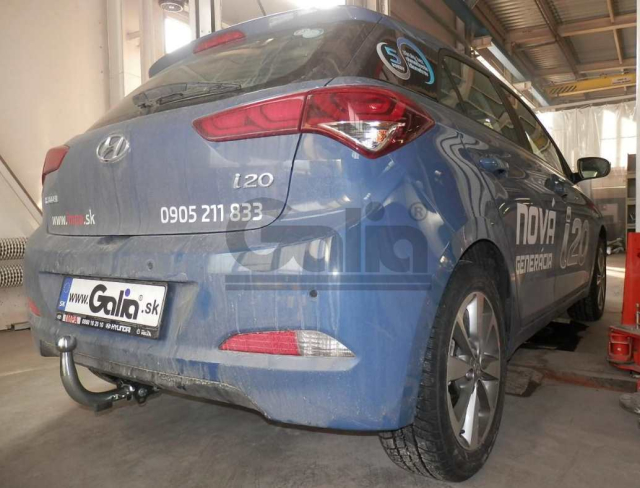Фаркоп швидкознімний Hyundai i20 2015-2020 #1
