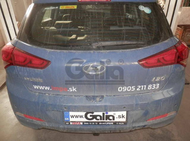 Фаркоп швидкознімний Hyundai i20 2015-2020 #5