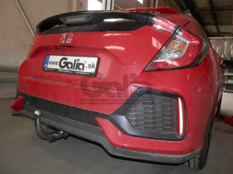 Фаркоп швидкознімний Honda Civic 2016- (хетчбек 5 дв.)