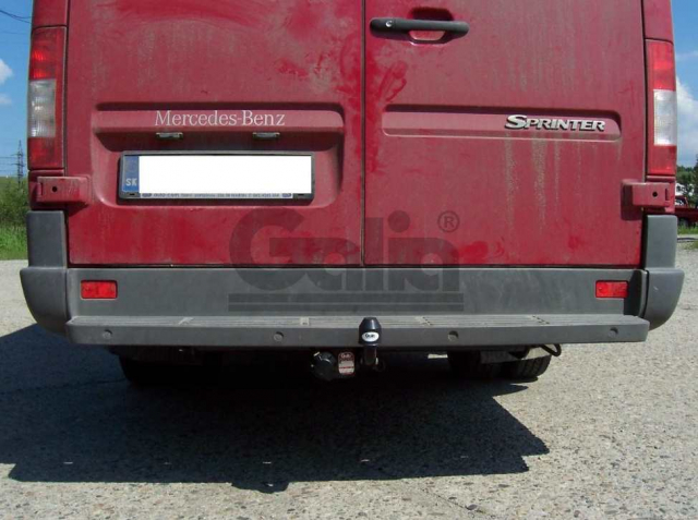 Фаркоп знімний Mercedes Sprinter W901-905 1995-2006 (середня та довга база з підніжкою) #3