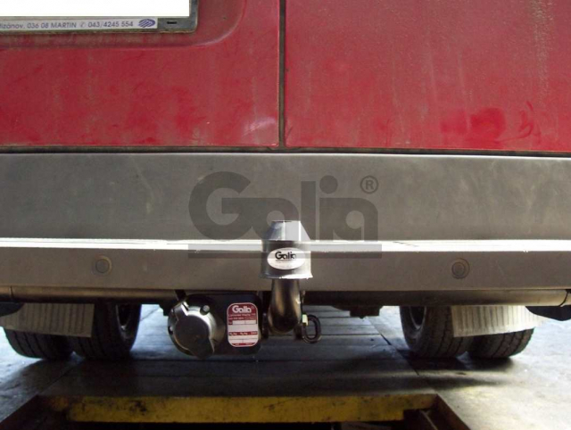 Фаркоп знімний Volkswagen LT 1995-2006 (середня та довга база з підніжкою) #1