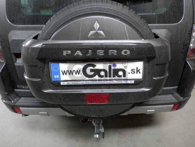 Фаркоп швидкознімний Mitsubishi Pajero Wagon 1999-2006 #5