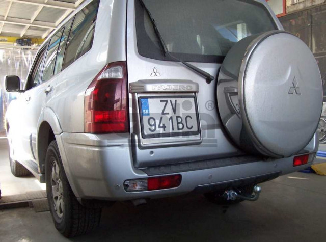 Фаркоп знімний Mitsubishi Pajero Wagon 1999-2006 #5
