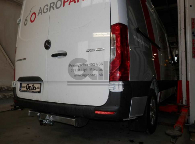 Фаркоп швидкознімний Mercedes Sprinter W906 2006-2018 (без підніжки) #1