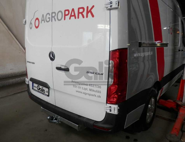 Фаркоп знімний Mercedes Sprinter W907-910 2018- (без підніжки) #2