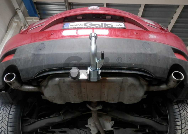 Фаркоп швидкознімний Mazda 3 2013-2019 (хетчбек) #9