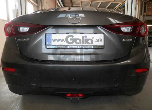Фаркоп швидкознімний Mazda 3 2013-2019 (седан) #3