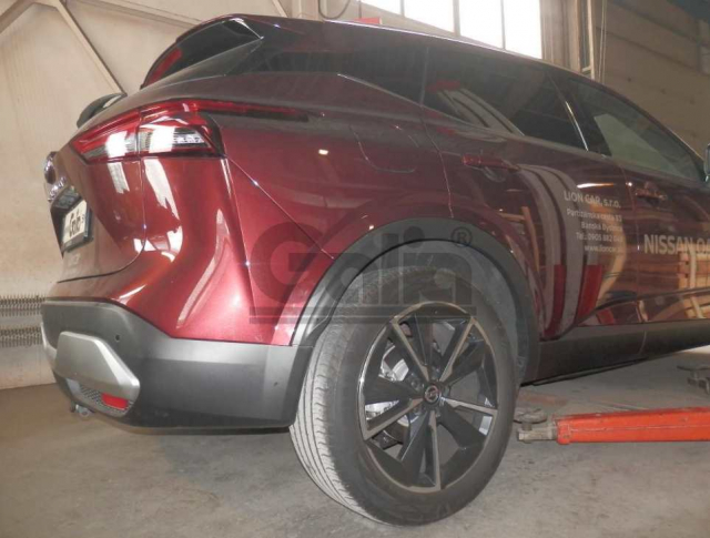 Фаркоп швидкознімний Nissan Qashqai J12 2021- (+hybrid) #10