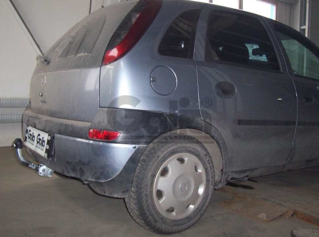 Фаркоп швидкознімний Opel Corsa C 2000-2006 #1
