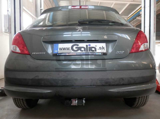 Фаркоп швидкознімний Peugeot 207 2006- (хетчбек) #5