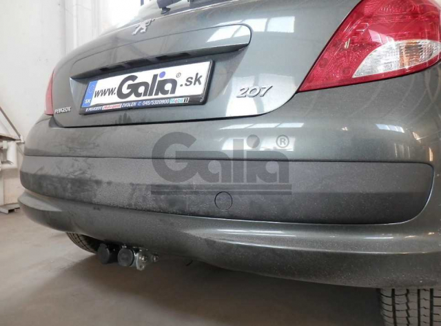 Фаркоп швидкознімний Peugeot 207 2006- (хетчбек) #2