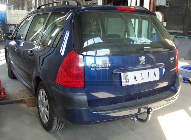 Фаркоп знімний Peugeot 307 SW 2002-2008 (універсал) #2