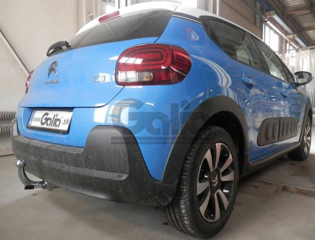 Фаркоп швидкознімний Citroen C3 2016-2023 #7
