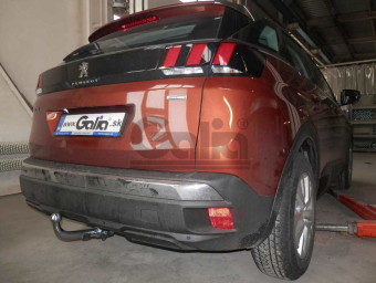 Фаркоп швидкознімний Peugeot 3008 2016- (окрім hybrid)