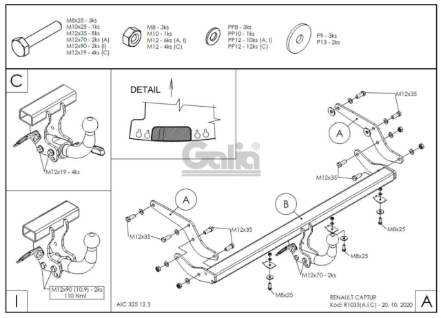 Фаркоп знімний Mitsubishi ASX 2023- #2