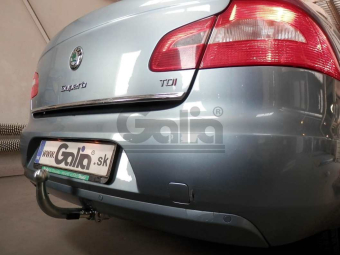 Фаркоп швидкознімний Skoda Superb 2008-2015 (седан, універсал)