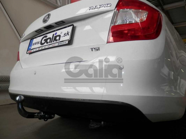 Фаркоп швидкознімний Skoda Rapid 2012- (+Spaceback) #9