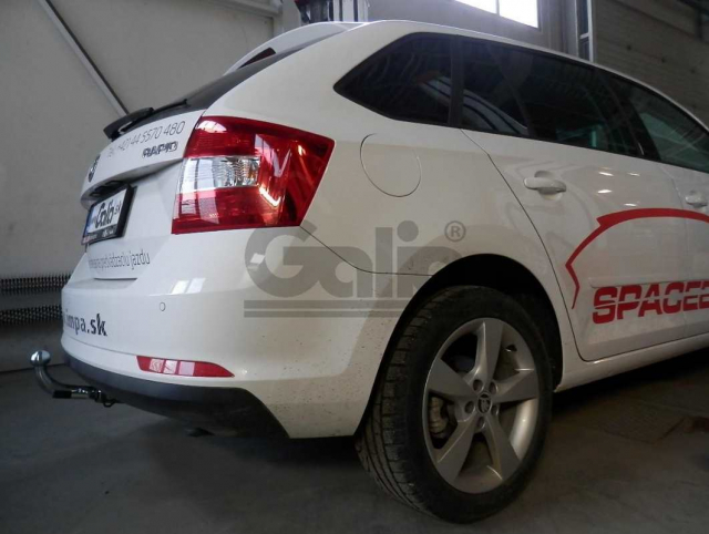 Фаркоп швидкознімний Skoda Rapid 2012- (+Spaceback) #4