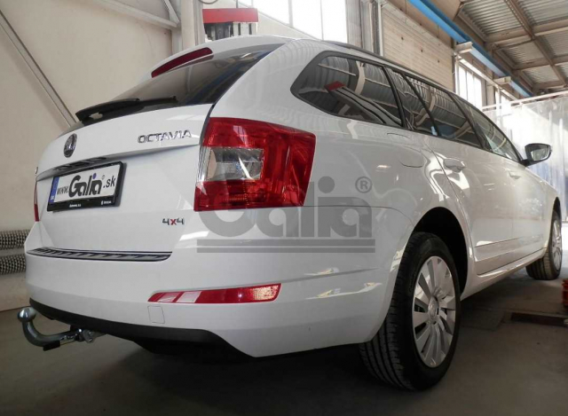 Фаркоп швидкознімний Skoda Octavia A7 2013-2020 (седан, ліфтбек, універсал) +Scout #8