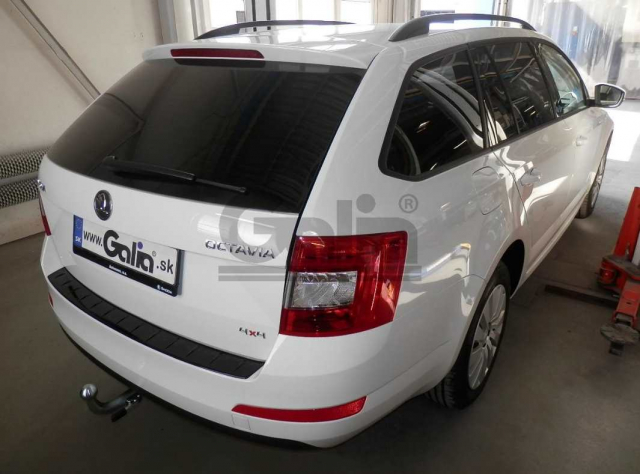 Фаркоп швидкознімний Skoda Octavia A7 2013-2020 (седан, ліфтбек, універсал) +Scout #10