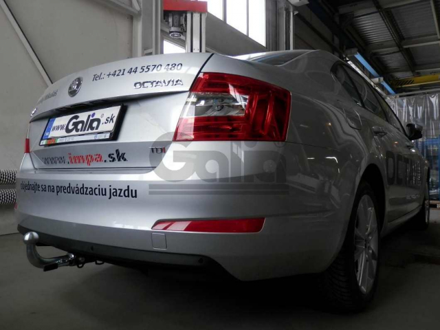 Фаркоп швидкознімний Skoda Octavia A7 2013-2020 (седан, ліфтбек, універсал) +Scout #1