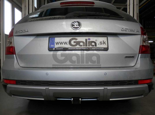 Фаркоп швидкознімний Skoda Octavia A8 2020- (седан, універсал) #7