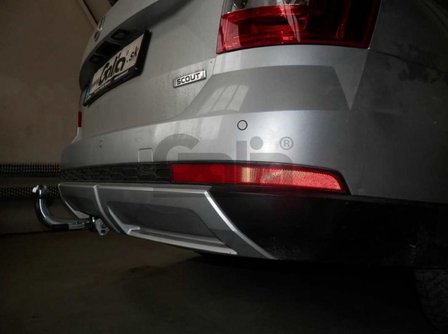 Фаркоп швидкознімний Skoda Octavia A7 2013-2020 (седан, ліфтбек, універсал) +Scout #6