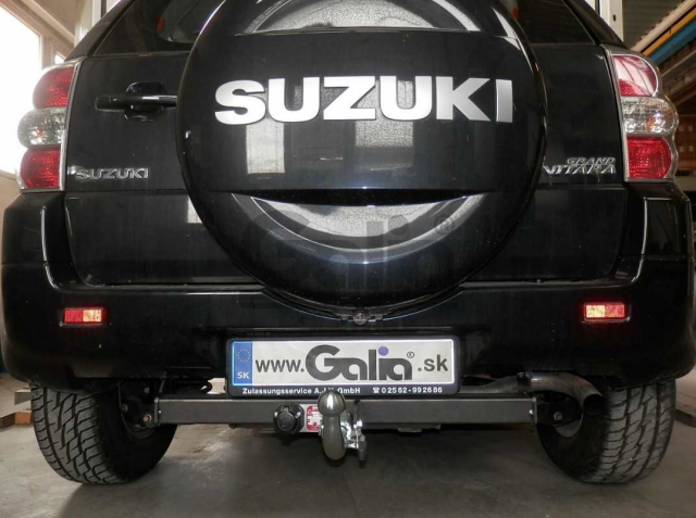 Фаркоп швидкознімний Suzuki Grand Vitara 2005-2010 (3 двері; з запаскою на дверях) #9