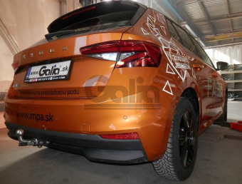 Фаркоп швидкознімний Skoda Fabia 2021- (хетчбек)