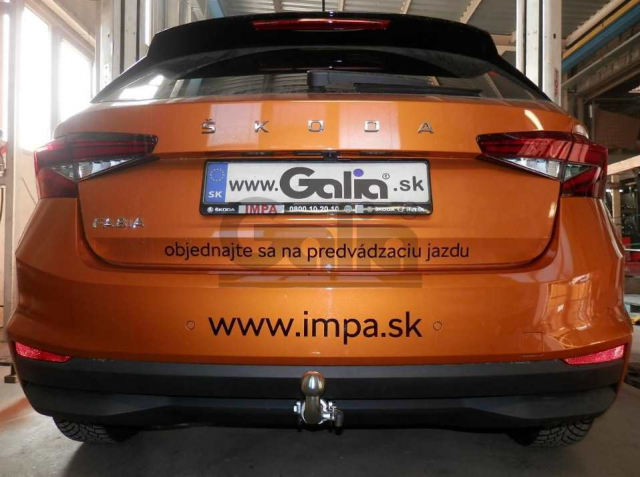 Фаркоп швидкознімний Skoda Fabia 2021- (хетчбек) #8