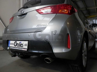 Фаркоп швидкознімний Toyota Auris 2007-2012 (хетчбек) окрім hybrid