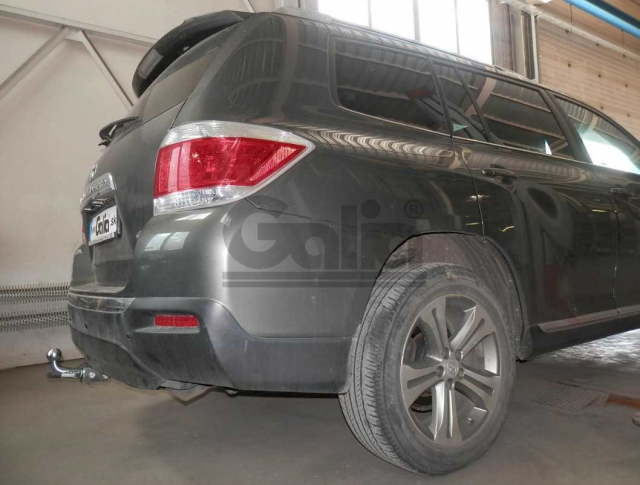Фаркоп швидкознімний Toyota Highlander 2010-2013 рестайлінг #10