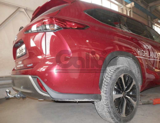 Фаркоп швидкознімний Toyota Highlander 2019- (для авто із запаскою, окрім R20) #5